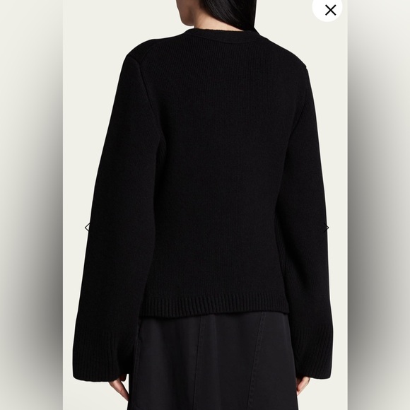 Khaite Scarlet Cashmere Cardigan (Size M, Black) - Picture 3 of 7